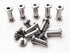 NC HAISDA 10 pcs EDC Knives Handle Pivot Pin Screw, 9mm Stainless Steel Rivets for Survival Knife Pocket Folding