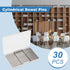 Juvielich 30Pcs M6 30mm 304 x Dowel Pin Stainless Steel Cylindrical Dowel Pins Shelves Dowel Pin Bookshelf Support Pegs