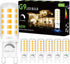 DAYBEETER 6 Pack Dimmable G9 LED Bulb 4W (40 Watt Equivalent), 3000K