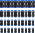 Honoson 40 Pieces Straight Push Connectors, Quick Release Pneumatic Connectors for Air Hose Fittings, 2 Way