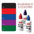 Shiny SHI-40604 Self-Inking Stamp Refill Ink, 2oz, Red Ink