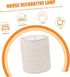 Bulbs DOITOOL Linen Lamp Shade Replacement for Light Cover for Floor and Desk Lamps Easy Install Warm Atmosphere