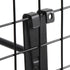 40 Pack Gridwall Hooks - 4 Inch Metal Slat Wall Hanging Display Hooks for Organization, Black Gridwall Accessories