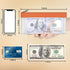 4-Piece 7.6 3.7 Inch, VOCHIC Multi-Purpose Money Bag with Zipper - Money Envelopes for Cash, Money Pouch x Bank Money
