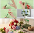 Grevosea 30 5.71 Inch PCS Floral Water Tubes for Flowers, Green Floral Water Tubes, Flower Stem Vials with Caps Plastic