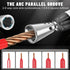 4 Pcs Wire Twister Tool for Drill, Wire Nut Twister Wire Stripper Tool Connector Driver with 1/4" Chuck Cable Quick Stripping Electricians Tools