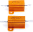 25 Watt 4 Ohm 5% Wirewound Resistor, Electronic Aluminium Shell Resistor, Pack of 2