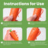 NASSMOSSE 60-Second Carrot Pen, Cute Voice Recorder for Kids, Smooth-Writing Ballpoint Pen - Fun & Creative Gifts