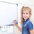 PATIKIL Whiteboard Mounting Hardware, 20 Set White Board Wall Hanger Installation Support Fastener L Shape Mount