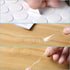 JANYUN 280 Pcs Double Sided Sticky Dot Stickers, Clear Sticky Tack for Festival Decoration (20mm, 280)