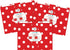Barker Creek Red & White Dot File Folders, Set of 36, Multi-Design, Letter Size, 1/3 Cut Tabs, Office Supplies