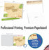 The Best Card Company 20 Boxed Thank You Cards (4 x 5.12 Inch) - Assorted Stationery Set (10 Designs, 2 Each)
