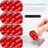 PKYAA 12 Pack Sticky Adhesive, Double-Sided Replacement Tape for Socket Base, 1.4 inches (35mm)