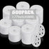 600 Pcs 45 mm White Plastic Washer, Foam Board Fasteners and Load Spreading Polypropylene Washers for Fixing Rigid Foam