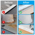 2 Packs Caulk Tape, Waterproof Self Adhesive, Bathtub Caulk Strip Sealant Tape for Kitchen Countertop, Sink, Bathroom,