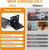 4Pcs 90 (1.8X1.8 Alise Shelf Brackets Black, Stainless Steel Floating Shelf Brackets Corner Brackets, L Brackets