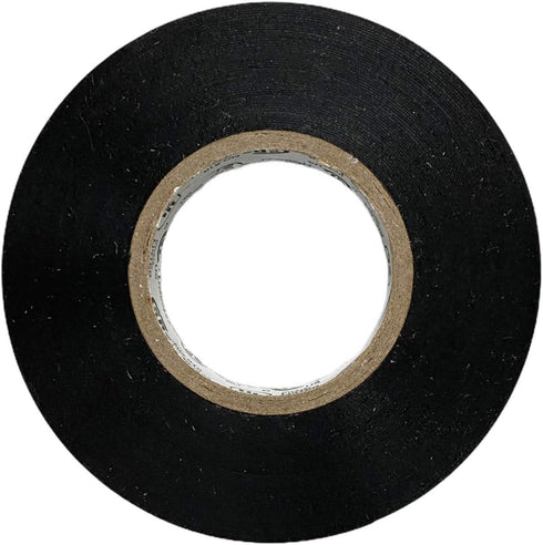 GGR Supplies T.R.U. EL7566-AW Professional Grade Rubber Black PVC Electrical Tape, 1 in. x 66 Ft.