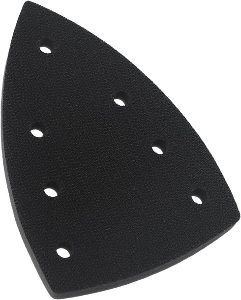 AureateLiving 100X150mm 7 Triangle Sanding Pad With Holes, EVA Backing Pad For Triangular Sander, Quick Change Abrasive