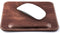 Londo Top Grain Leather Mouse Pad with Wrist Rest Ergonomic Support, Non-Slip Base,