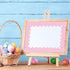 Whaline 164ft Buffalo Plaid Bulletin Board Borders, 5 Rolls Spring Easter Die-Cut Trim for Classroom