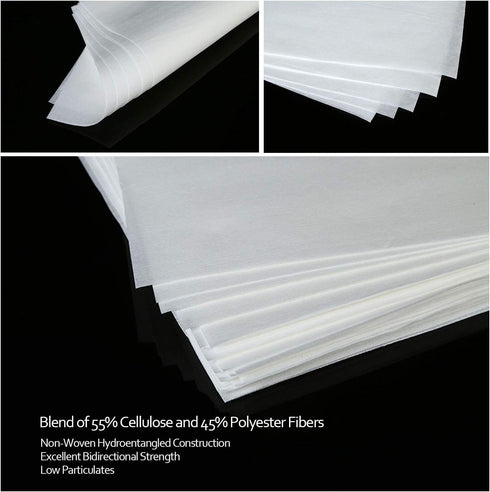 Cleanroom Wipes Lint Free 4" x 4" Cellulose/Polyester Blend Nonwoven Wipers Pack of 600 (NW06804)