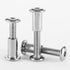 10 Pair (20 Piece) M6x25mm Hex Drive Socket Cap Bolt with Allen Wrench, Silver Furniture Connector Bolts for Crib