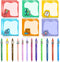 Jiytivity 24 Pcs Laboratory Week Appreciation Gift Set Include 12 Ballpoint Pens 12