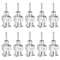 PATIKIL Bent Blunt Tip Dispensing Needle 19G, 10 Pcs Stainless Steel Liquid Dispenser Needles with Lure Lock