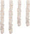 4 Pcs Fabric Cord Cover 6 Feet and 4 Feet Chain Cable