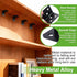 96PCS (0.78,1.2,1.57,1.97inch) mxuteuk L Brackets for Shelves & Flat Plate Straight Bracket,Black Stainless Steel Shelf