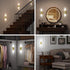 Set 2 Pack Motion Sensor Wall Sconces with Remote Control, LED Rechargeable Battery Operated Wall Lights of Two