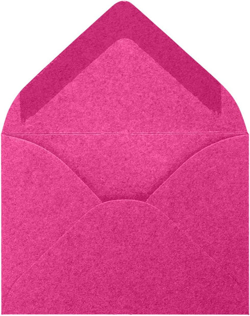 LUXPaper #17 Mini Envelopes | 2 11/16" x 3 11/16" | Azalea Metallic | 80lb. Text | 50 Qty