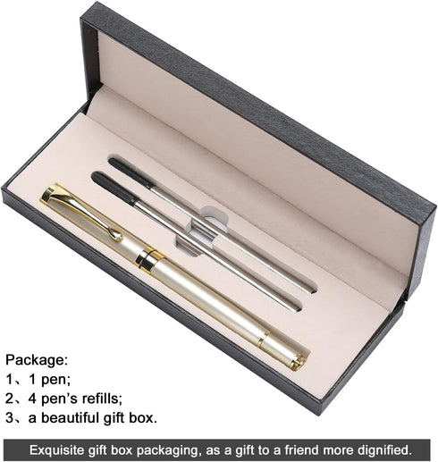 Luxury Ballpoint Pens Gift Set for Men & Women, Professional Executive Office Pens, Classy Gift Box