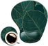 Ergonomic Mouse Pad with Wrist Support and Coaster, Non-Slip PU Base for Home Office Working, Easy Typing & Pain Relief