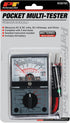 Performance Tool W2979C Volt and Ohm Analyzer, Test AC/DC Circuits with Batteries and Instructions