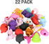 Mr. Pen Animal Topper Erasers, 22 Pack, 8 Pack Take Apart Animal Erasers, Fun Pencil Toppers for Kids, Easter Egg
