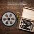 Set 2 7.87 Inch DOITOOL Shopping Cart Wheels Replacement of Heavy Duty Foldable Utility Trolley Wheels for Grocery Cart