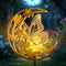 JOBOSI Solar Butterfly Floor Lamp, Waterproof Outdoor Solar Light for Garden, Yard,