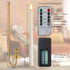 9.6" 16.5" Set Stairway(Gold,2 Set) Tessco for you Metal Wall Mount Candle Sconces with LED Flameless Taper Candles