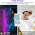4-PIN 40-Keys 5V/12V/24V 5050 3528 RGBZONE Bluetooth RGB LED Controller, Smart Music LED Strip Lights Controller, IR
