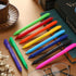 Jetec 100 Pcs Jesus Loves You Pens, Colorful Christian Retractable Gel Pens for Church Supplies