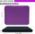 Sbriun Gel Seat Cushion - Enhanced Double Thick Egg Seat Cushion with Non-Slip Cover - Office Chair Car Seat Cushion