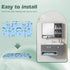 45inch) STARBRILLIANT Portable Foldable Bathtub,Soaking Standing Bath Tub for Shower Stall, Easy to Assemble