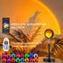 Spacenight Sunset Dimmable, Sunset Lamp Projector Multi-Color Multi-Mode, Timing, Music Rhythm, Background Wonderful