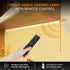 Dimmable Closet Counter Kitchen,Wardrobe,Shelf(20CM,White) Under Cabinet Lights Remote Control, Magnetic Lights,USB