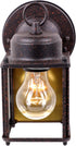 Designers Fountain 1161-RP Porch Outdoor Wall Lantern Sconce, Rust Patina, 8in H