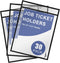 Job Ticket Holders 9x12, 30 Pack Heavy Duty Sheet Protectors Plastic Paper