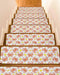 LBCASA Stair Treads Non Slip Indoor for Wooden Steps, Coastal Crab 4 Pcs