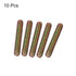 uxcell 10pcs Fully Threaded Rods 1/4x1-1/2, Carbon Steel for Furniture Garden Railing Mounting Assembly