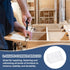 1.7"x0.8"x0.8" 10 PATIKIL Plastic Corner Braces, Pcs L-Shape Shelf Support Corner Brace Nylon Right Angle Brackets